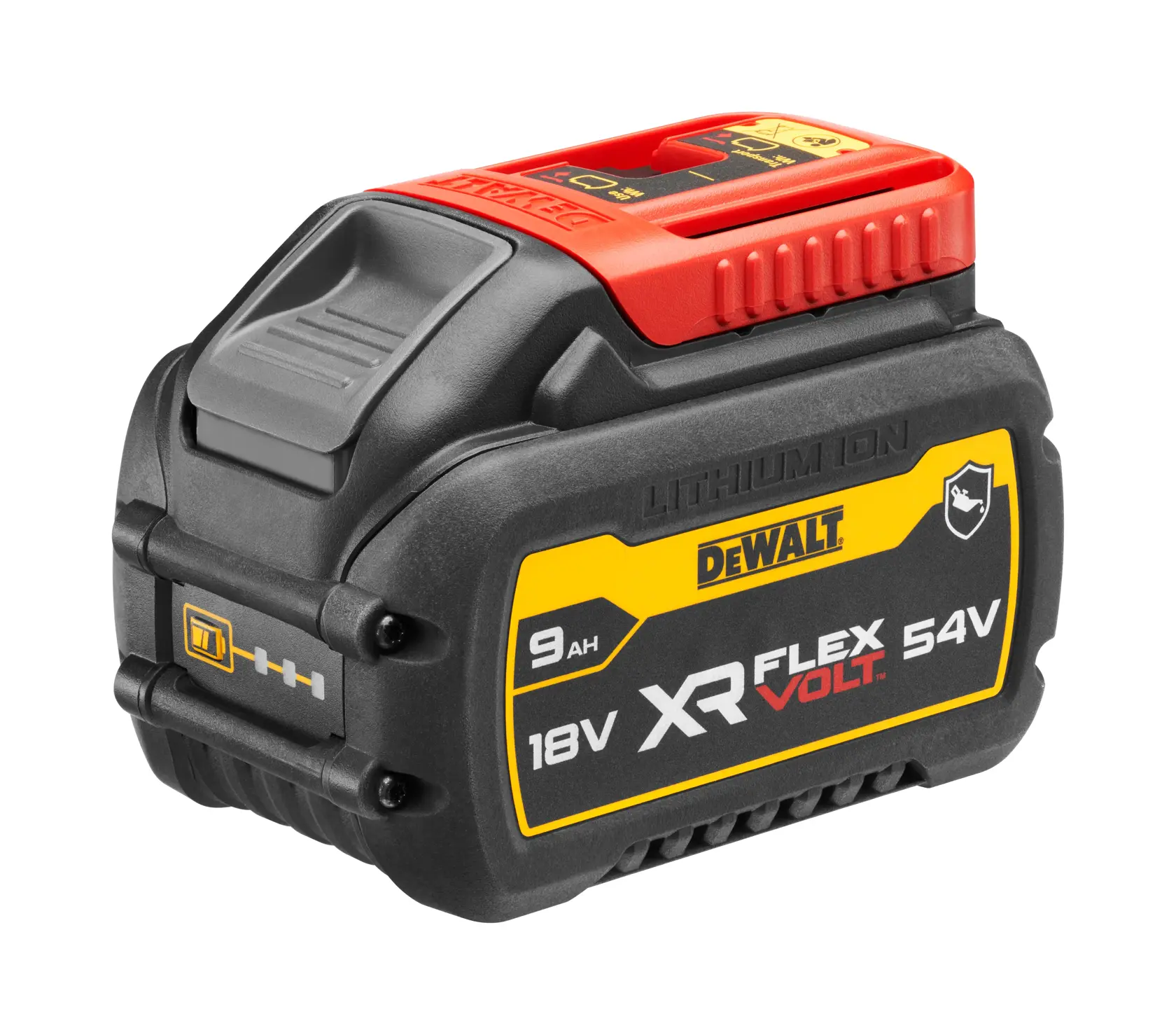 54 Volt / 162 Wh XR Flexvolt Ersatz-Akku mit speziellem Gehäuseschutz gegen Säuren und Chemikalen