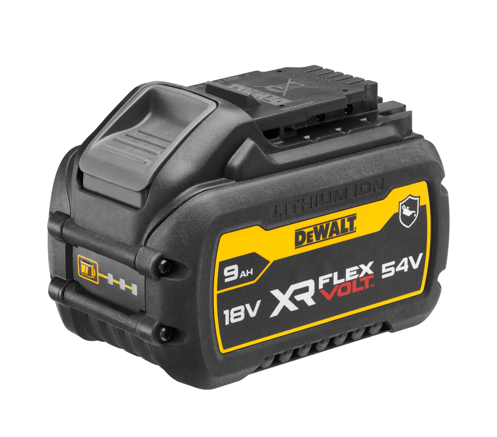 54 Volt / 162 Wh XR Flexvolt Ersatz-Akku mit speziellem Gehäuseschutz gegen Säuren und Chemikalen