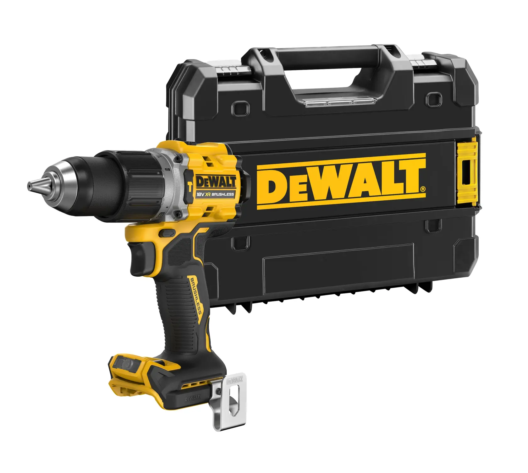 DEWALT Bohrmaschine mit Koffer, DCD805NT-XJ und DCD805NT. Fotografie-Kategorie, Region ASIA EMEAANZ.