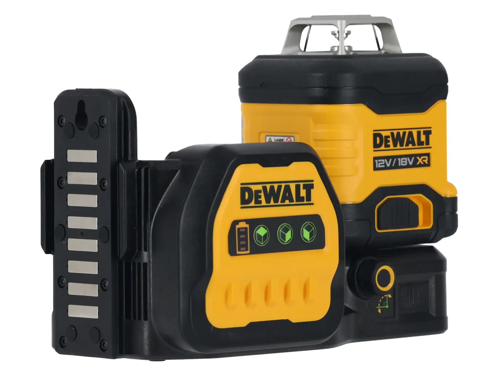 3x360 Multilinien Laser Grün als Basisversion, kompatibel mit 12V und 18V XR Akkus
