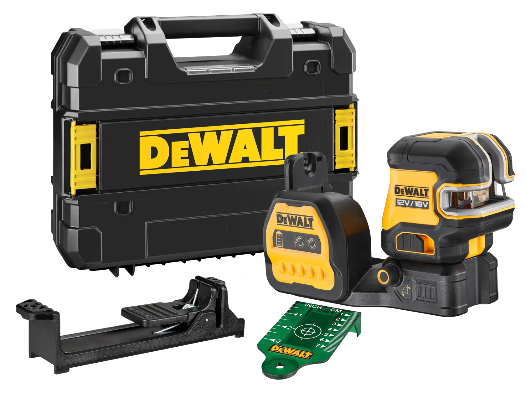 DEWALT Fotowerkzeug DCE825NG18-XJ, DCE825NG18. Kompaktes gelb-schwarzes Gerät.