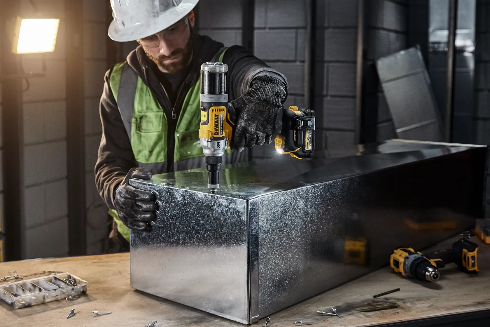 18 Volt Akku-Nietpistole 4,8-6,4mm - für Akku Plus
