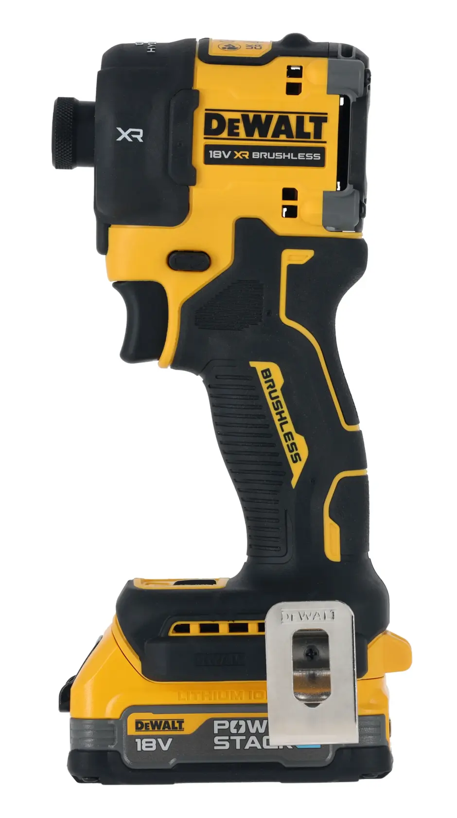 18V Hydraulischer Akku-Schlagschrauber 1/4" (bürstenlos), inkl. 2x POWERSTACK™ Akku (18 Volt / 1,7 Ah) mit Pouch-Akku Technologie