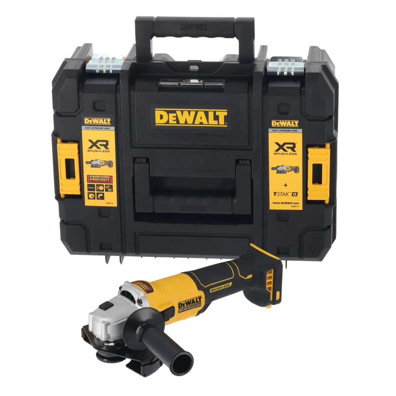 18 Volt Akku-Winkelschleifer 125 mm, Schiebeschalter - Basisversion