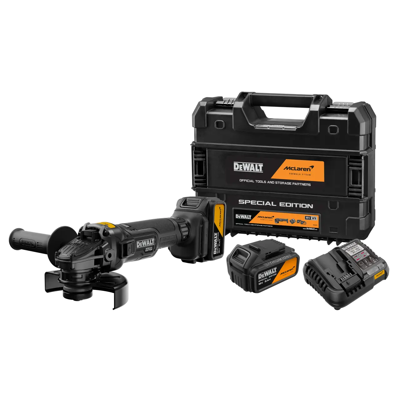 Akku-Winkelschl. 125mm, 18 V / 5 Ah