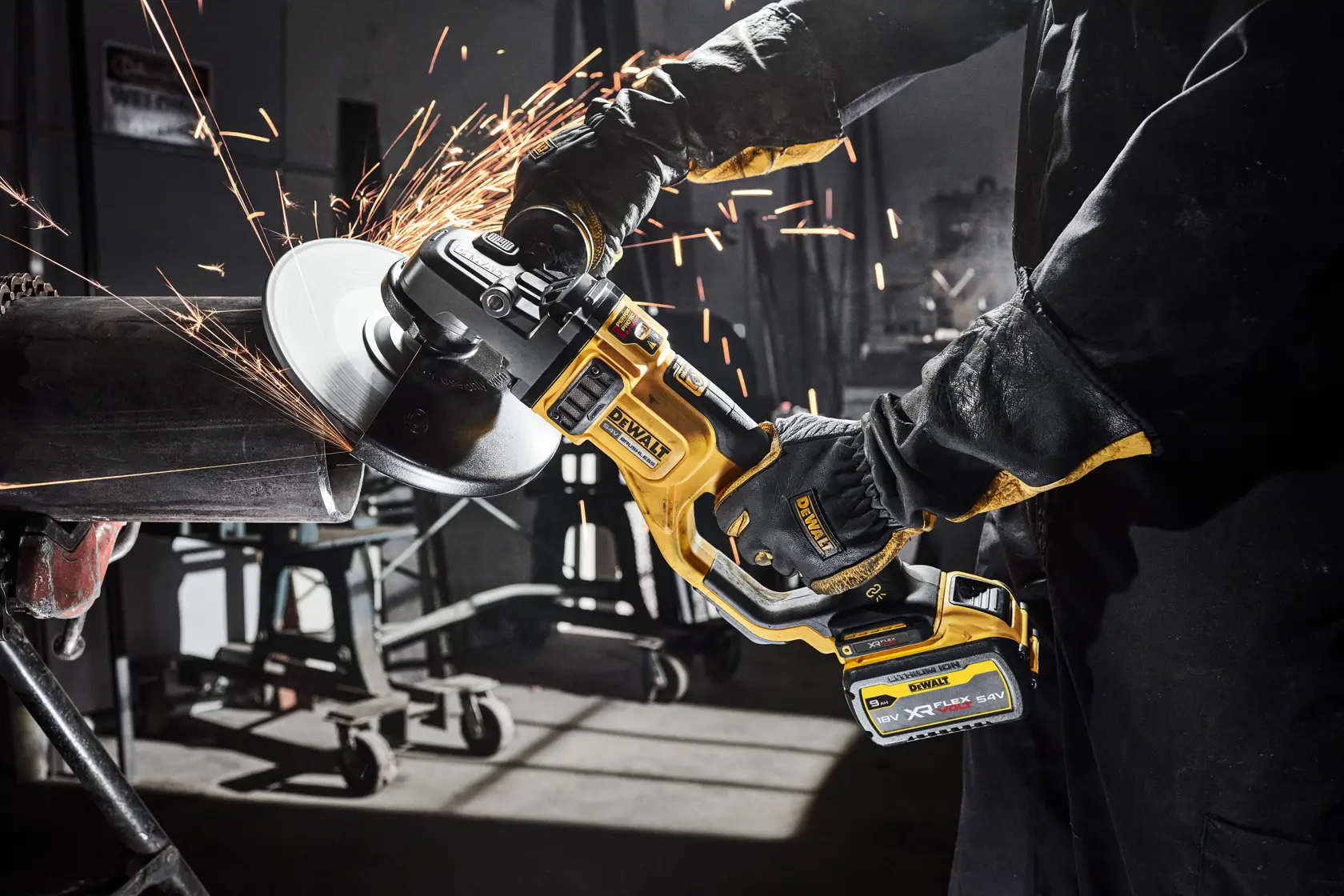 54 Volt XR Flexvolt Akku-Winkelschleifer 230mm - Basisversion