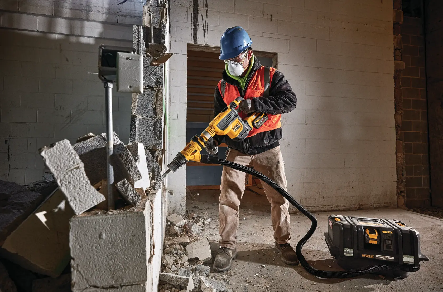 54 Volt SDS-max Kombihammer 45mm (bürstenlos), Basisversion