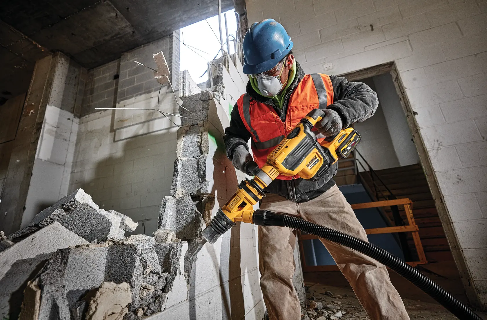 54 Volt / 162 Wh SDS-max Kombihammer 45mm (bürstenlos)