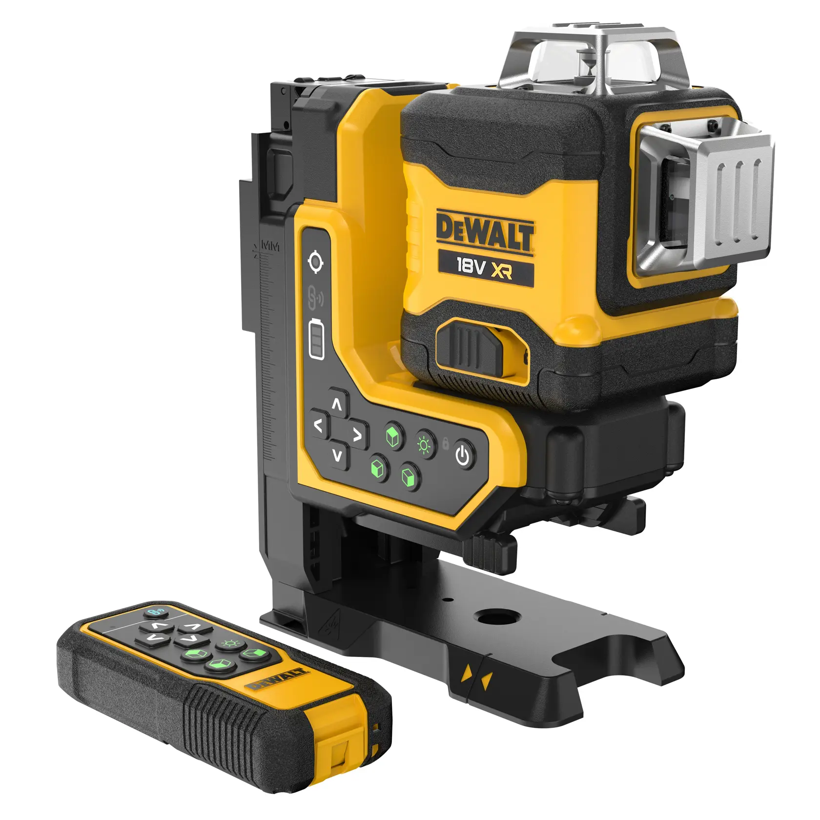DEWALT® 18V 3x360° Linienlaser mit Fernbedienung, Basisvariante ohne Akku und Ladegerät