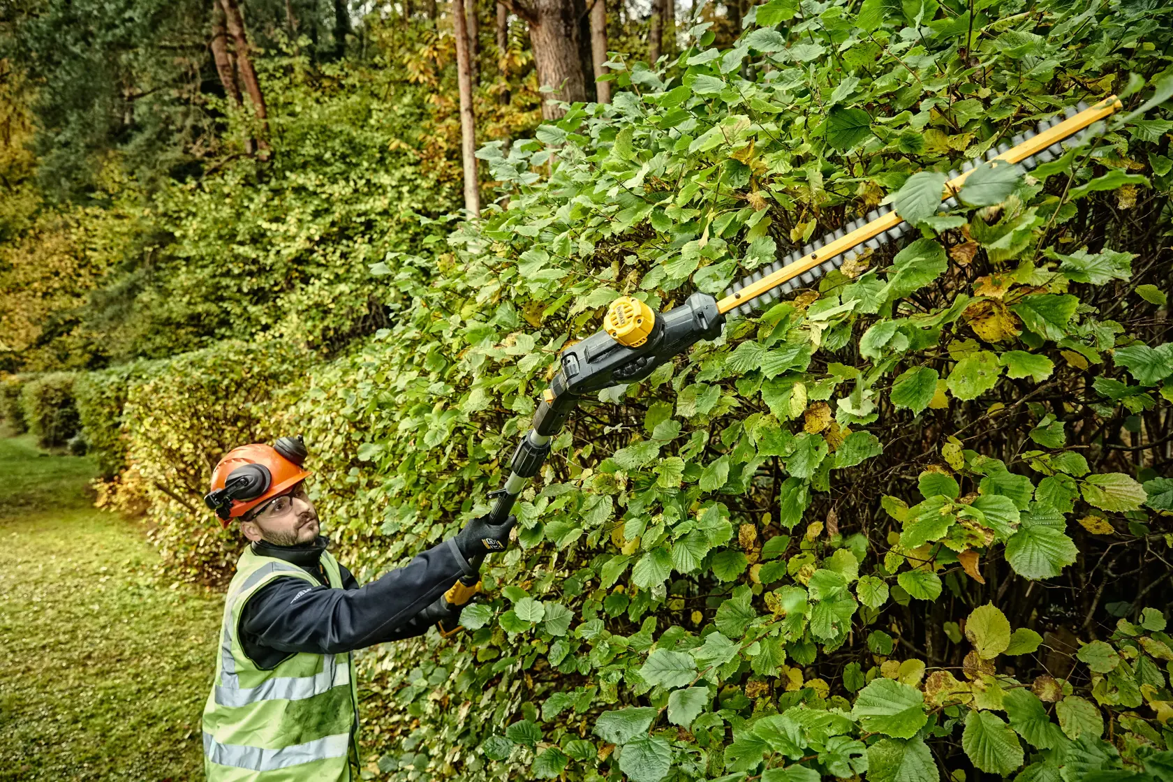 18 Volt Akku-Stabheckenschere 55 cm