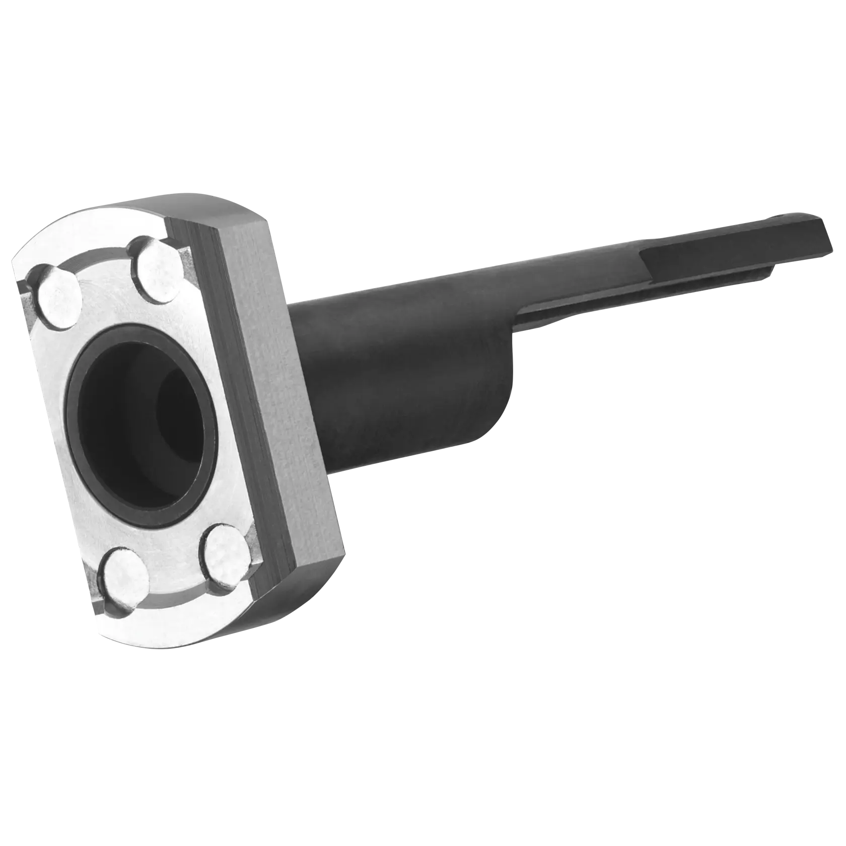 DEWALT DCN8902 Metalladapter für Fotowerkzeuge, isoliert vor weißem Hintergrund.