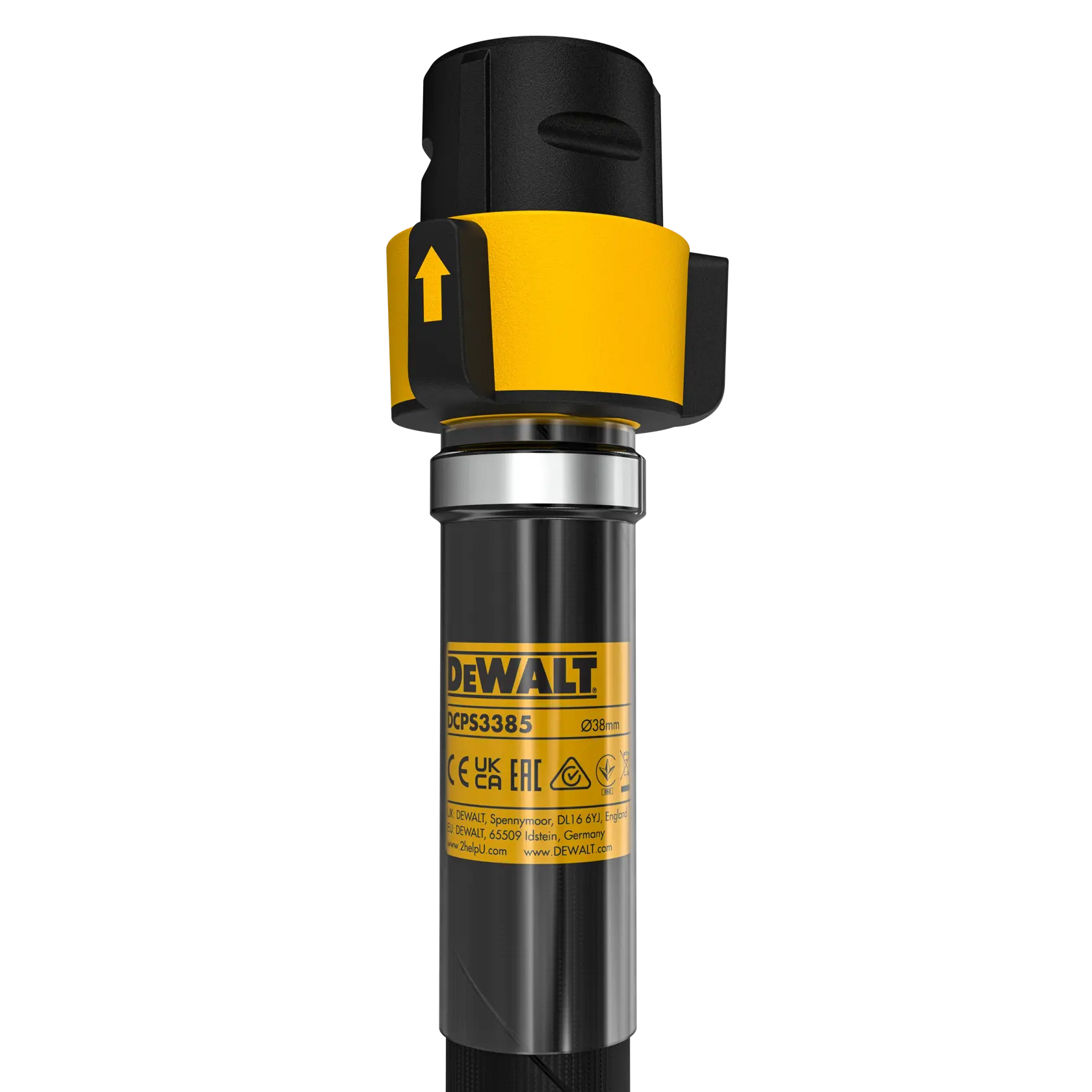 DEWALT POWERSHIFT Hochfrequenz-Schlauch, 38 mm Flaschendurchmesser, 5 m Schlauchlänge