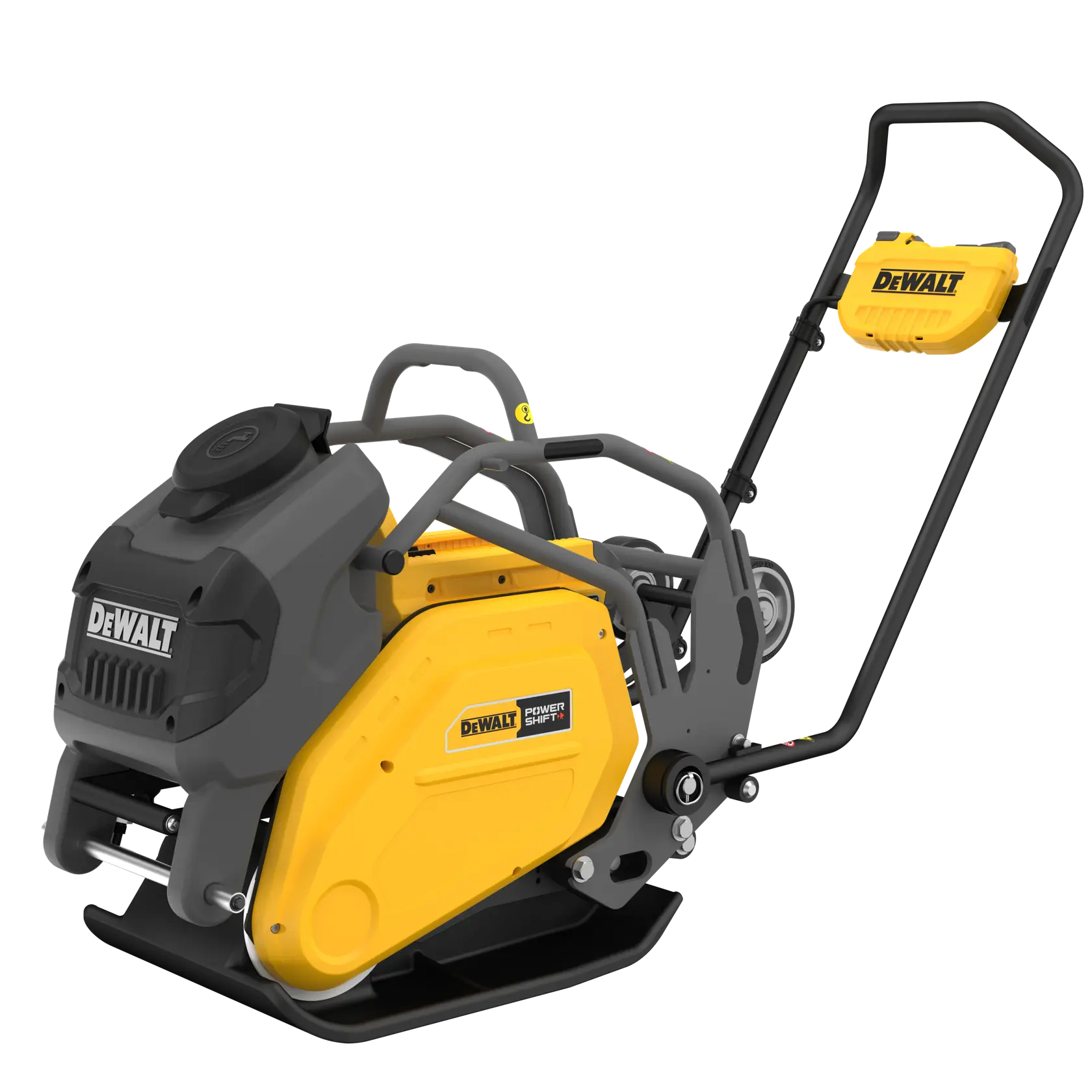 DEWALT POWERSHIFT Akku-Rüttelplatte, Vorwärtslaufend, 15 kN