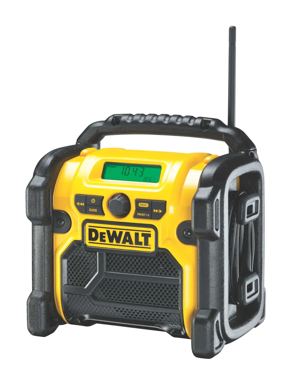 Akku- und Netz-Kompakt-Radio für 10,8 - 18 Volt XR Li-Ion Akkus