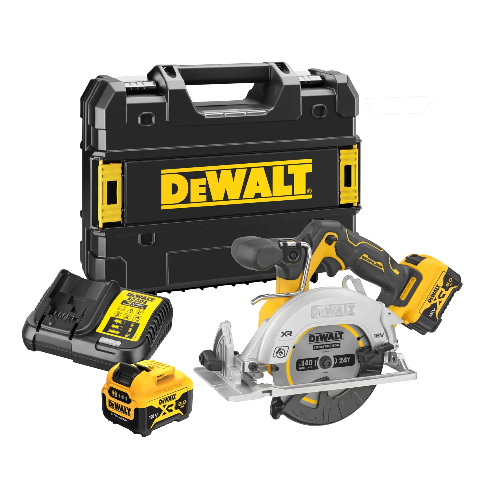 DEWALT Akku-Säge, DCS512P2-QW, DCS512P2. Fotoprodukt EMEAANZ.