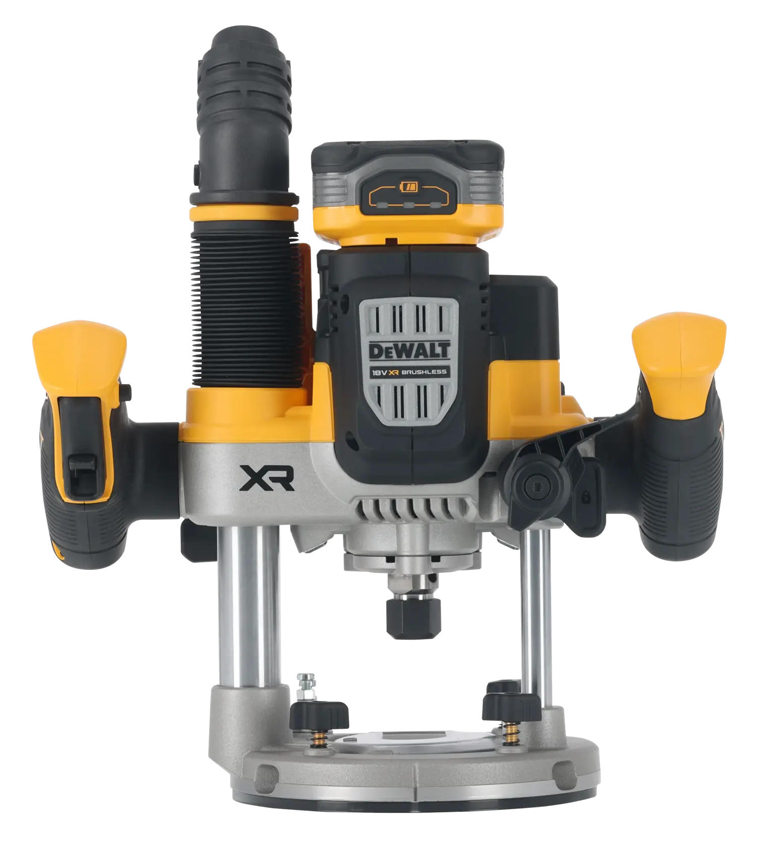 18 Volt Akku-Oberfräse (bürstenlos) inkl. 2x POWERSTACK™ Akkus (18 Volt / 5 Ah)