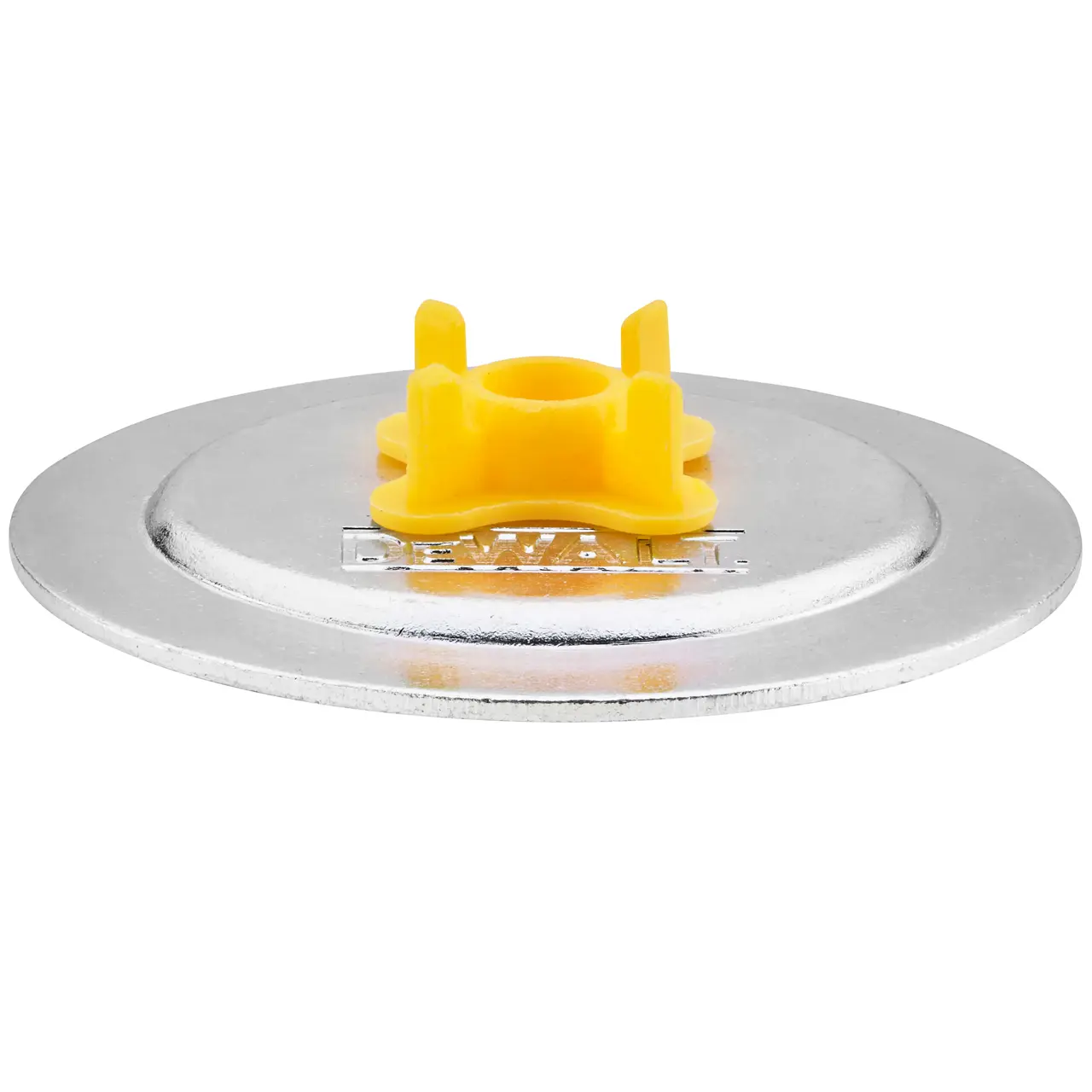 Isolierscheibe aus Stahl mit Stick-E Plastikclip 36mm 100 Stk.
