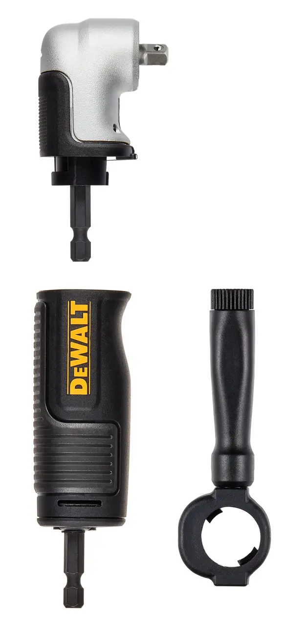 Winkelvorsatz für Verwendung mit Schraubern, 1/4"