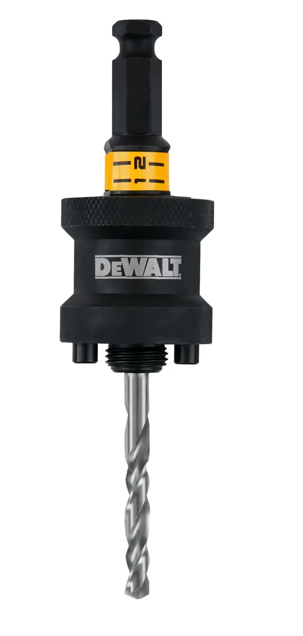 Schnellwechselhalter RAPID LOAD für Lochsägen 32-210mm, Schafttyp Voll-Sechskant 13mm, inkl. eines Mehrzweck-Zentrierbohrers