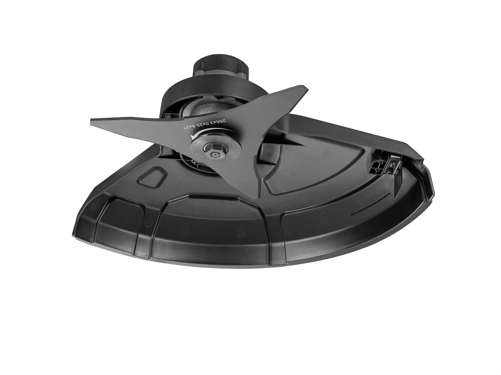 Dickichtmesser, 25cm, 3 Fluegel, für Akku-Motorsense, XR Flexvolt