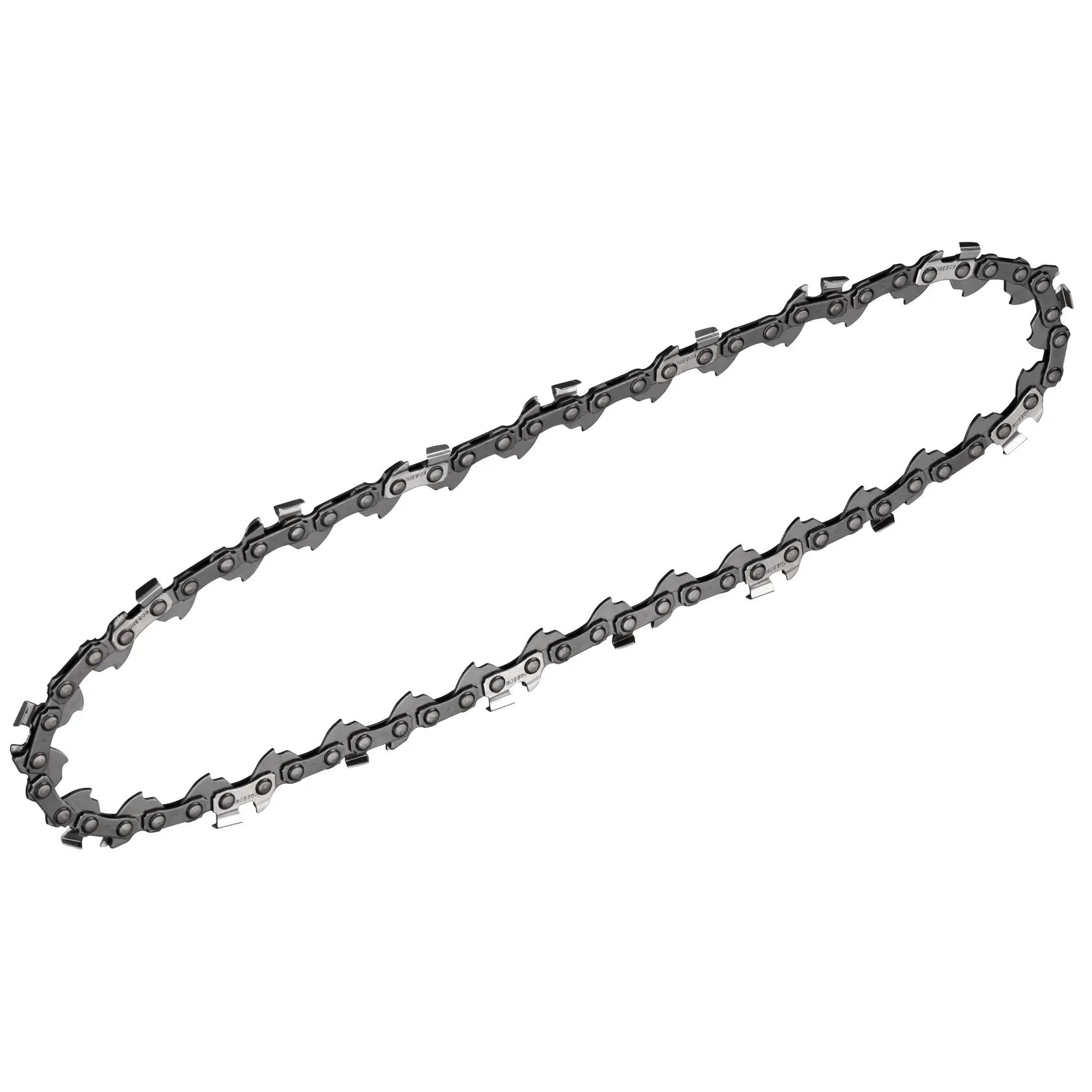 DEWALT Kettensägekette, SKUs DT20681-QZ, DT20681 für Fotografie. Metallkette abgebildet.