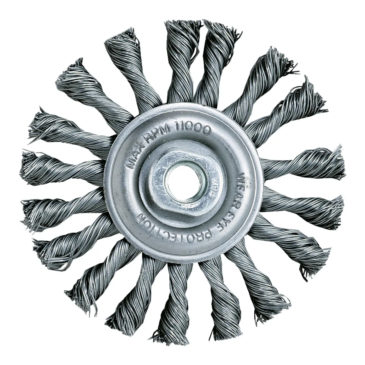 Drahtbürste 115mm Ø, M14 - Scheibenbürste (grob)