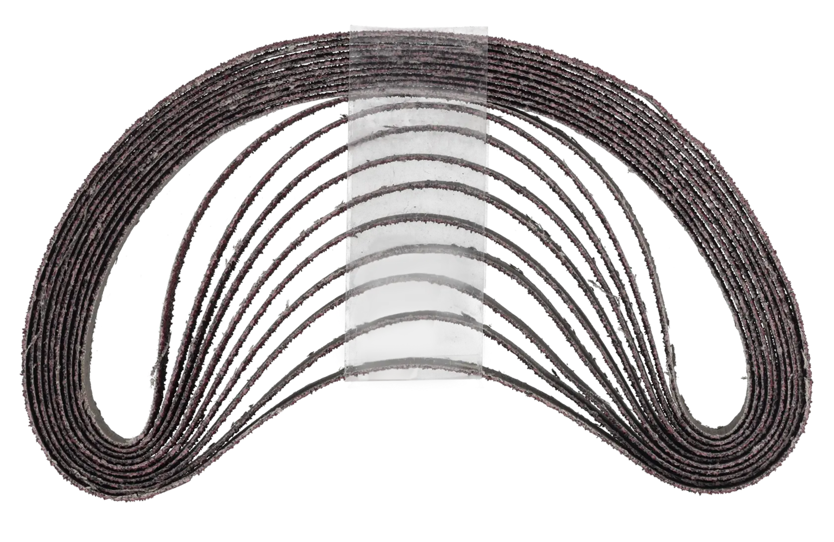 Schleifband Bandfeile 13x457mm 3x40G, 4x80G, 3x 120G Körnung