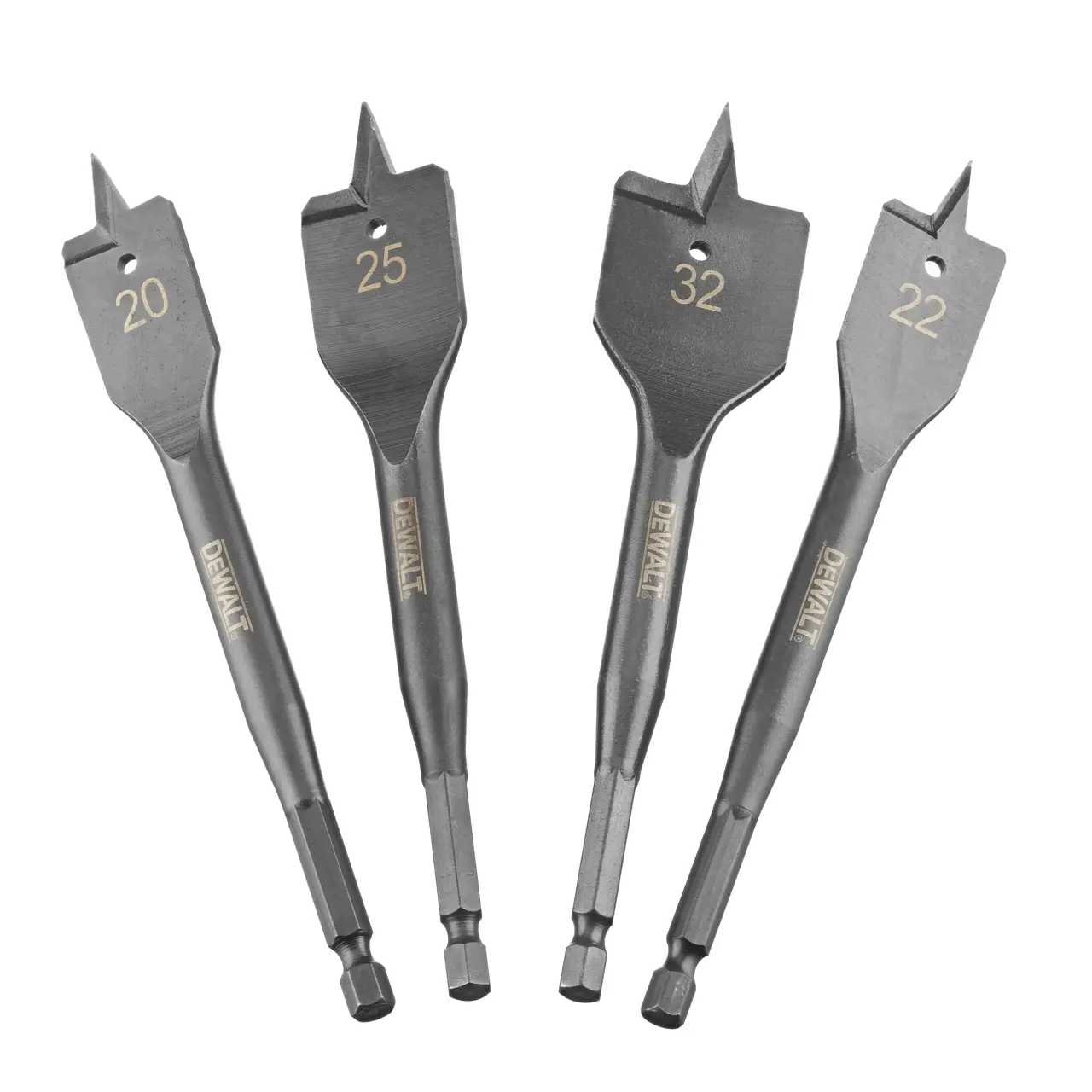EXTREME DEWALT Holz-Fräsbohrer-Set 4-tlg.
