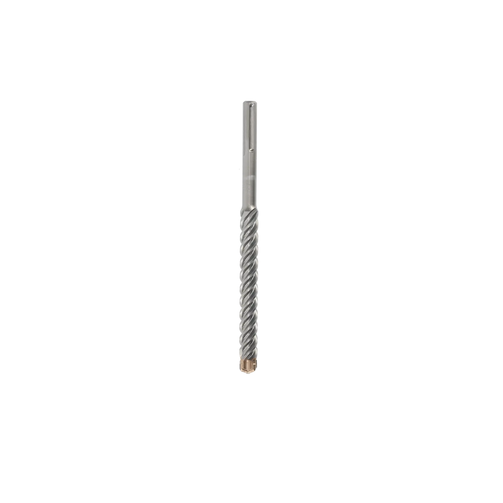 Broca para mampostería DEWALT en espiral, adecuada para perforar concreto y piedra.