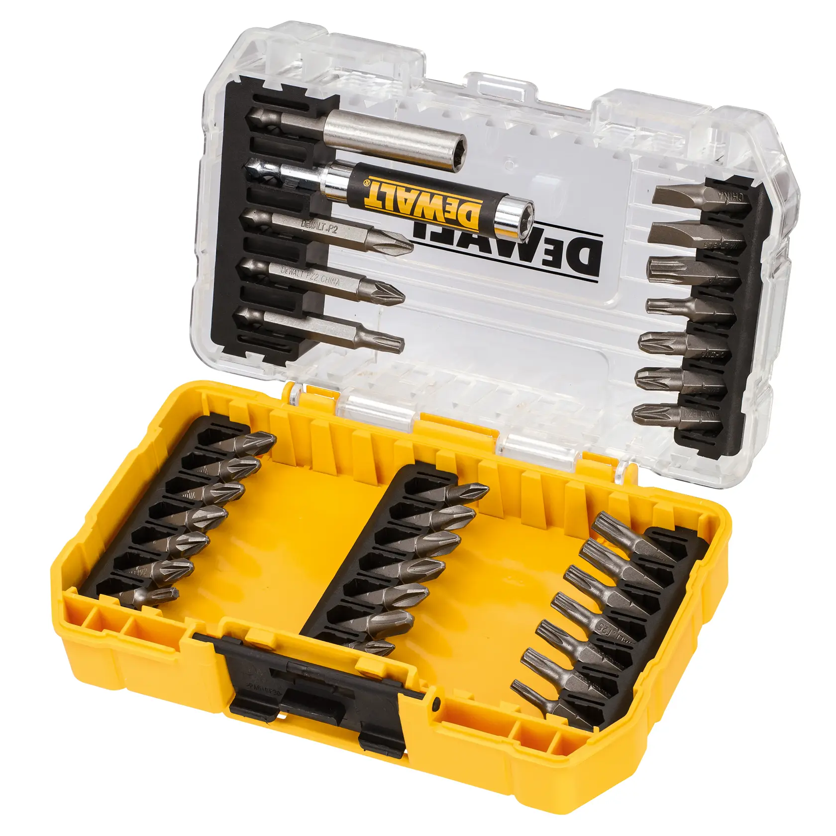 High Performance Tough Case Schrauberbit-Set 33-tlg., 40 Sets im Tower