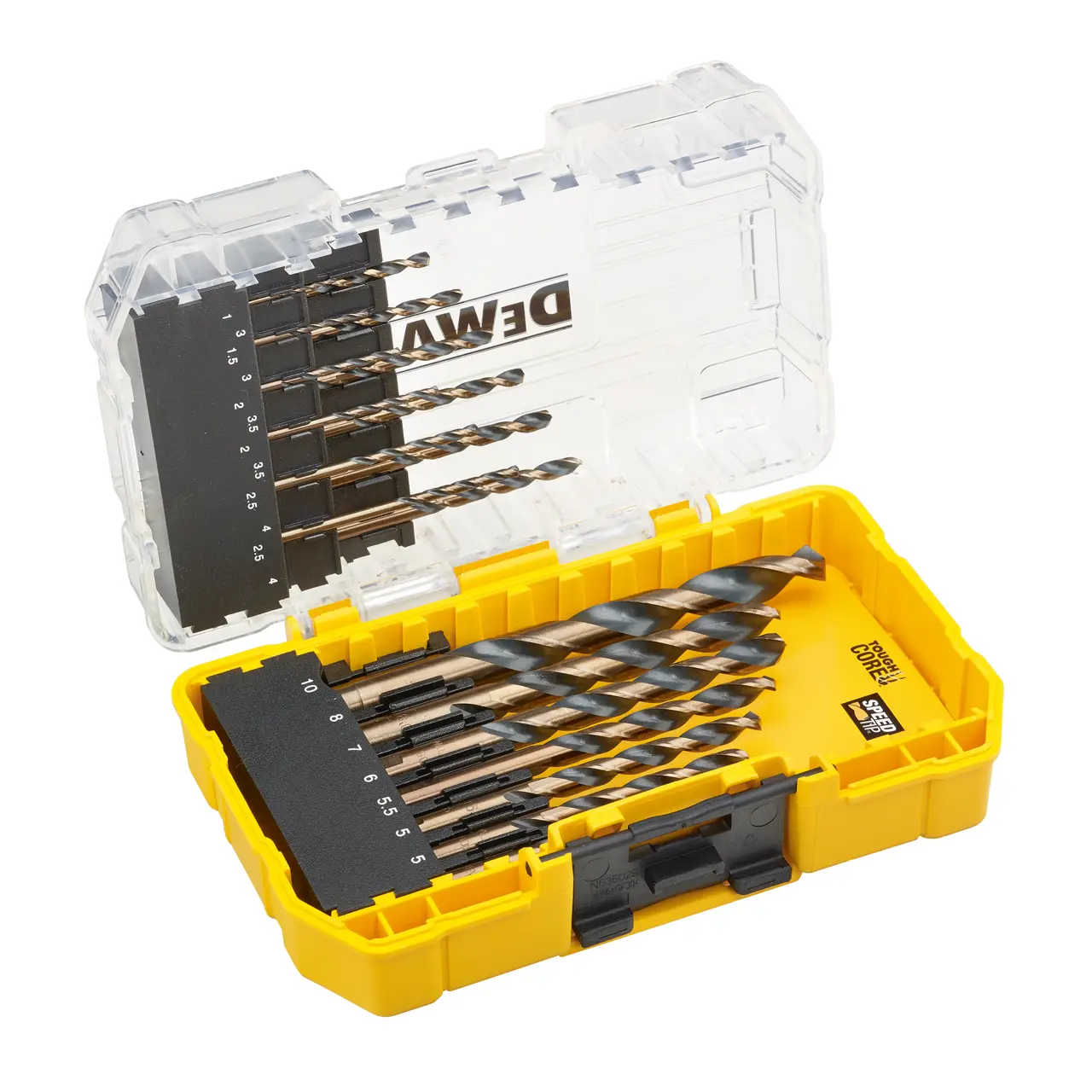 Metallbohrer-Set 19-tlg. HSS-G, 40 Sets im Tower