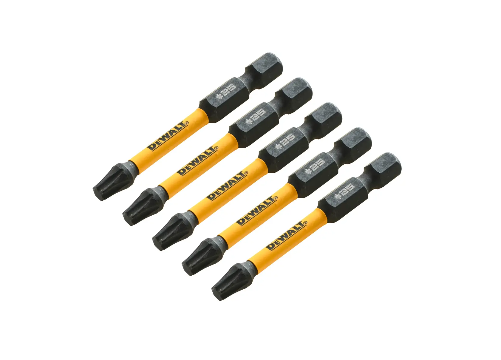 Gráfico mostrando a marca DEWALT XTREME Sub-Compact Series com o slogan 'Compacto e cheio de desempenho' em um fundo amarelo.