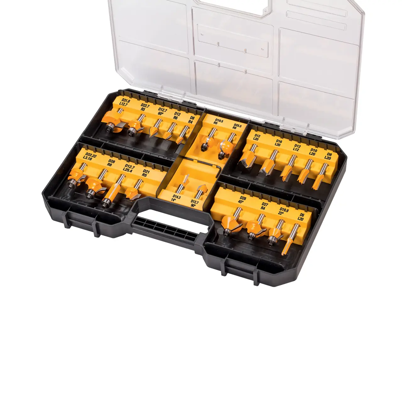 Fräser-Set 22-teilig