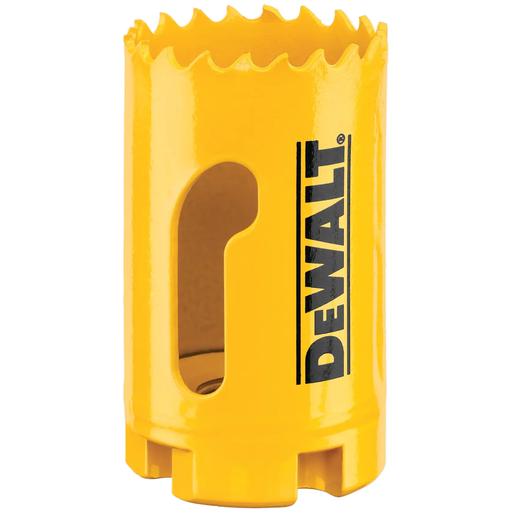 DEWALT gelber Lochsäge Fotografie, SKUs DT90308, DT90308-QZ abgebildet.