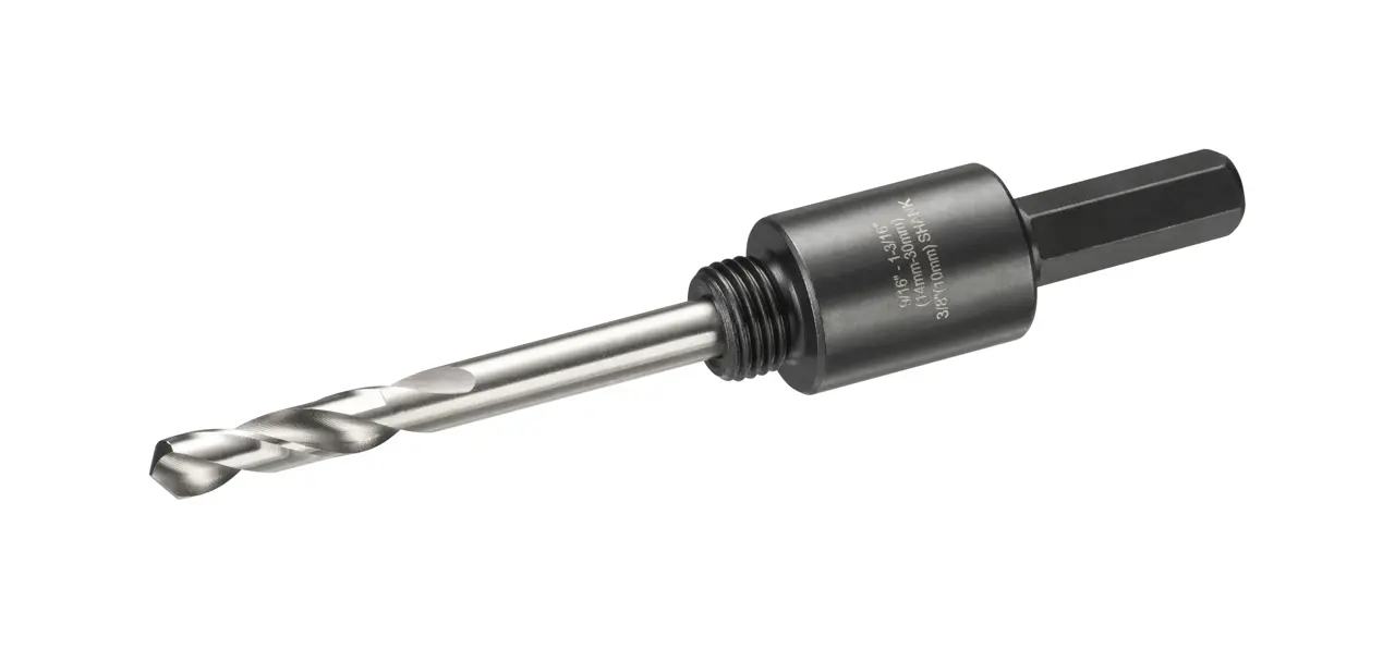 Standard-Adapter fuer Lochsaegen 10mm Aufnahmeschaft (fuer Lochsaegen-Durchmesser 14-30mm)