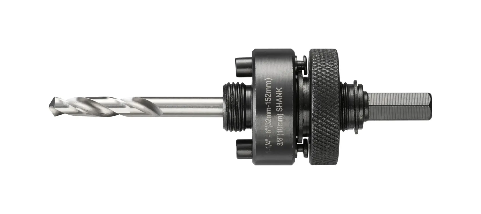 Standard-Adapter fuer Lochsaegen 10mm Aufnahmeschaft (fuer Lochsaegen-Durchmesser 32-210mm)