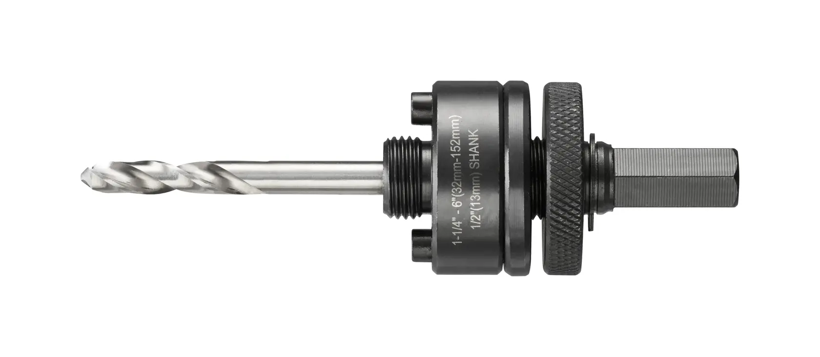 Standard-Adapter fuer Lochsaegen 13mm Aufnahmeschaft (fuer Lochsaegen-Durchmesser 32-210mm)