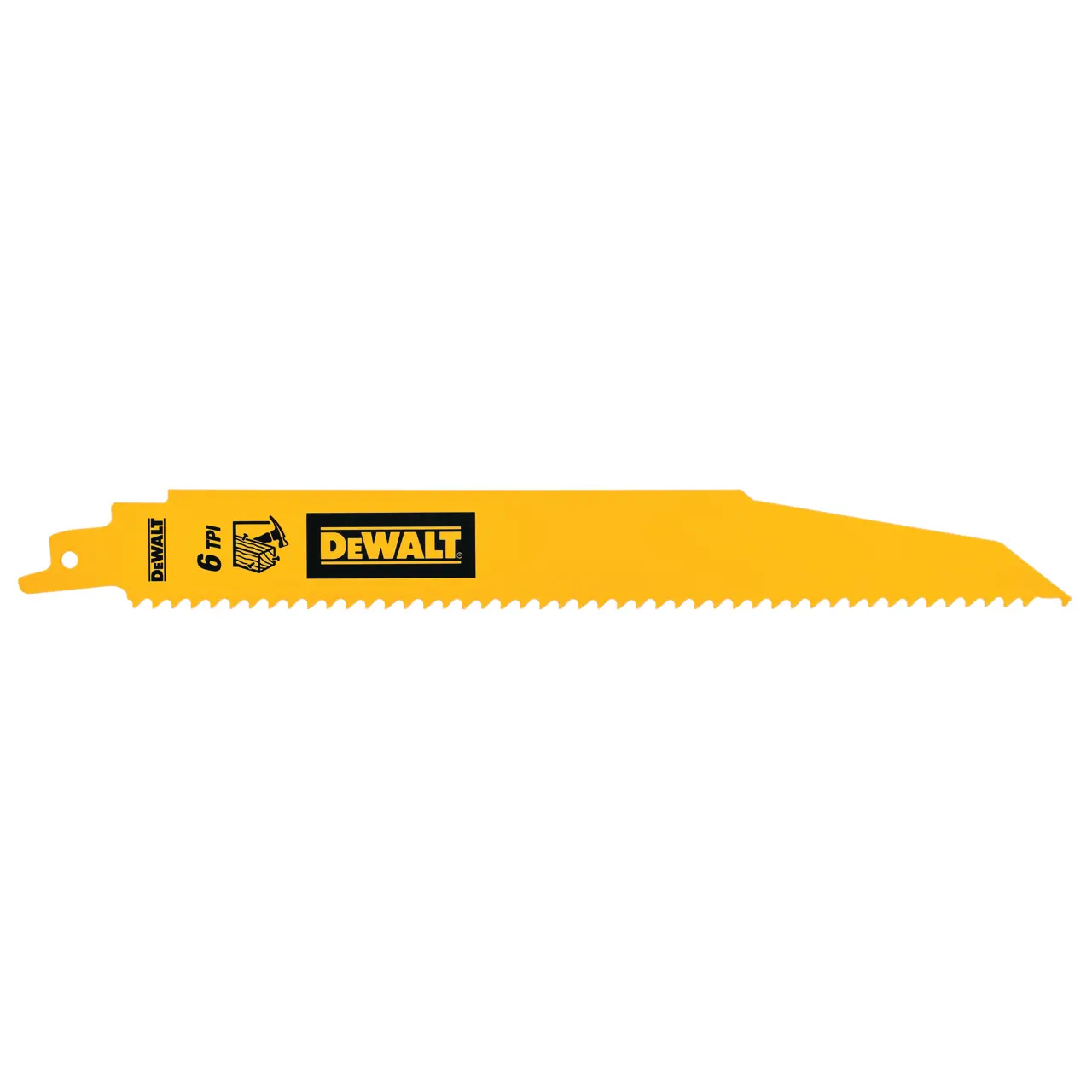 Saebelsaegeblatt Bi-Metall fuer nageldurchsetztes Holz (Demolition) 228mm 6TPI, 5 Stueck