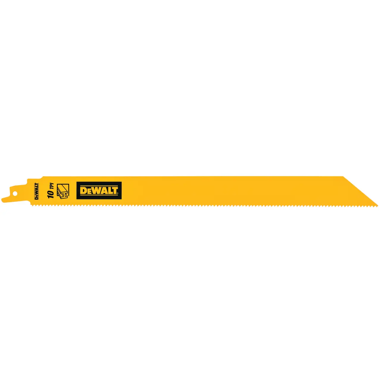 Saebelsaegeblatt Bi-Metall 1" Heavy Duty fuer Metall 304mm 10TPI, 5 Stueck