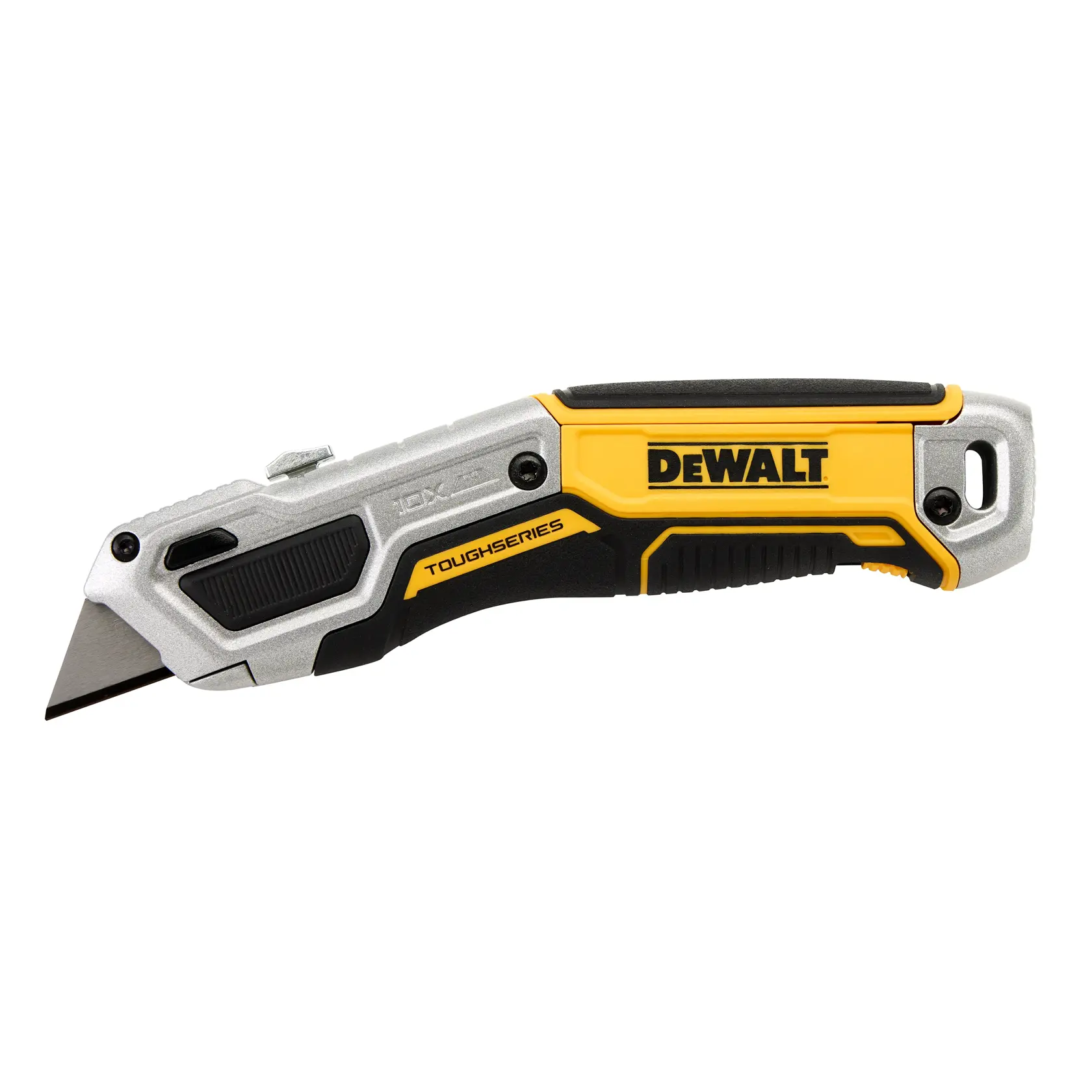 DEWALT® 3.0 Universalmesser TOUGHSERIES™ mit einziehbarer Trapezklinge und Klingenmagazin