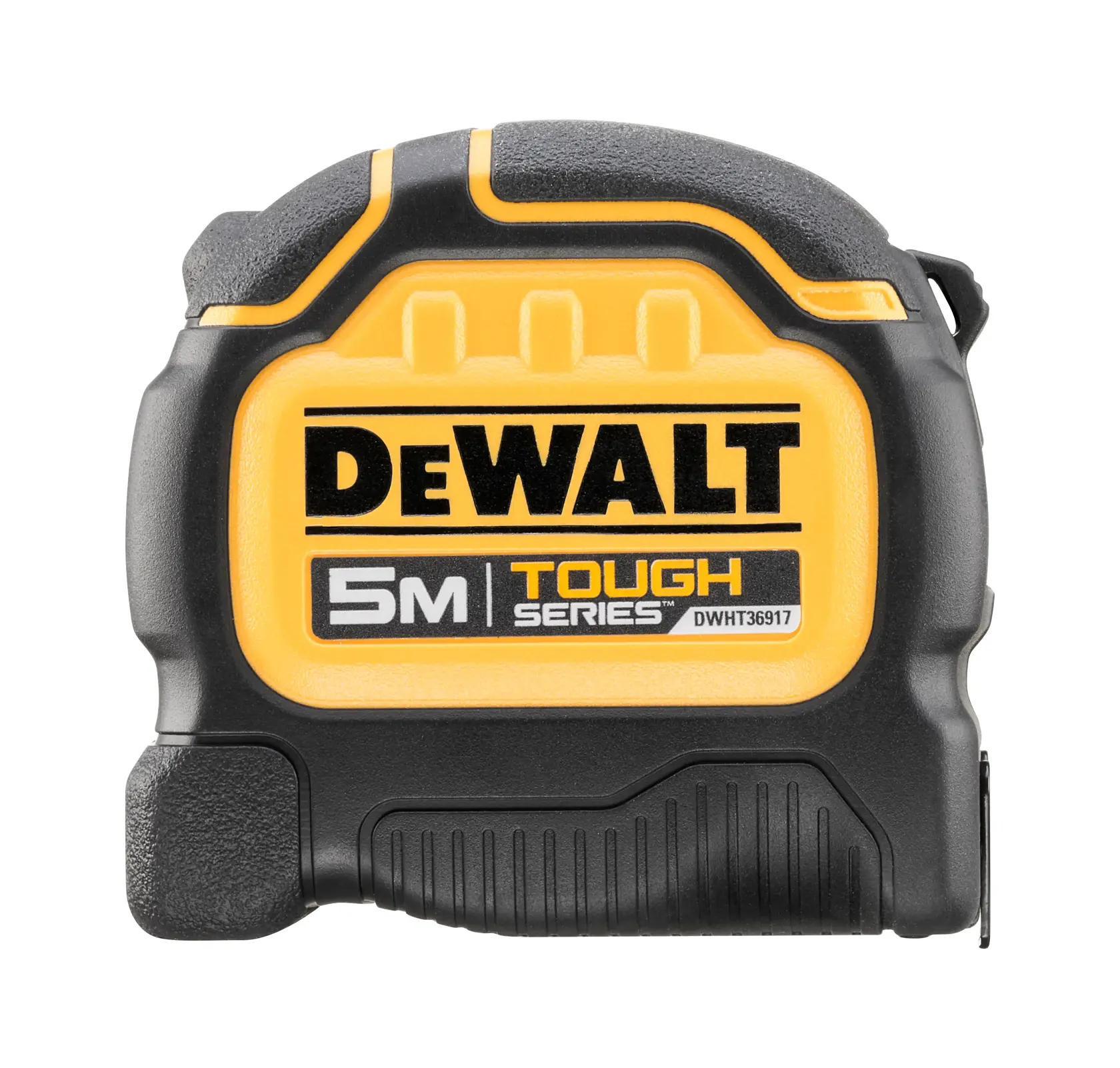 DEWALT Tough Series Maßband, 5 Meter, schwarz-gelb, Modell DWHT36917-0.