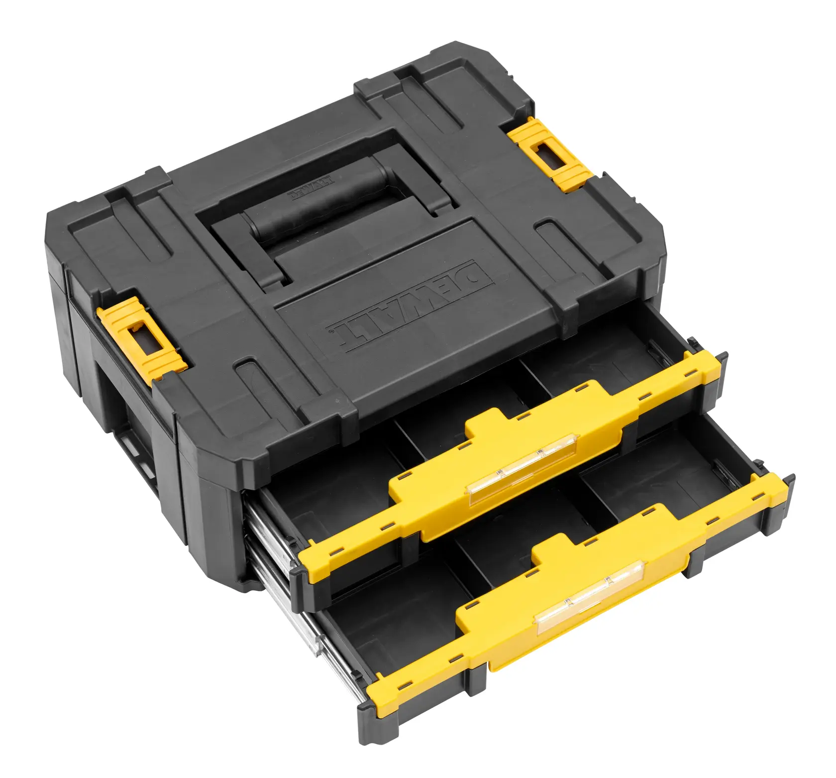 TSTAK®™ IV Werkzeugbox mit zwei Schubladen und Innenteilern