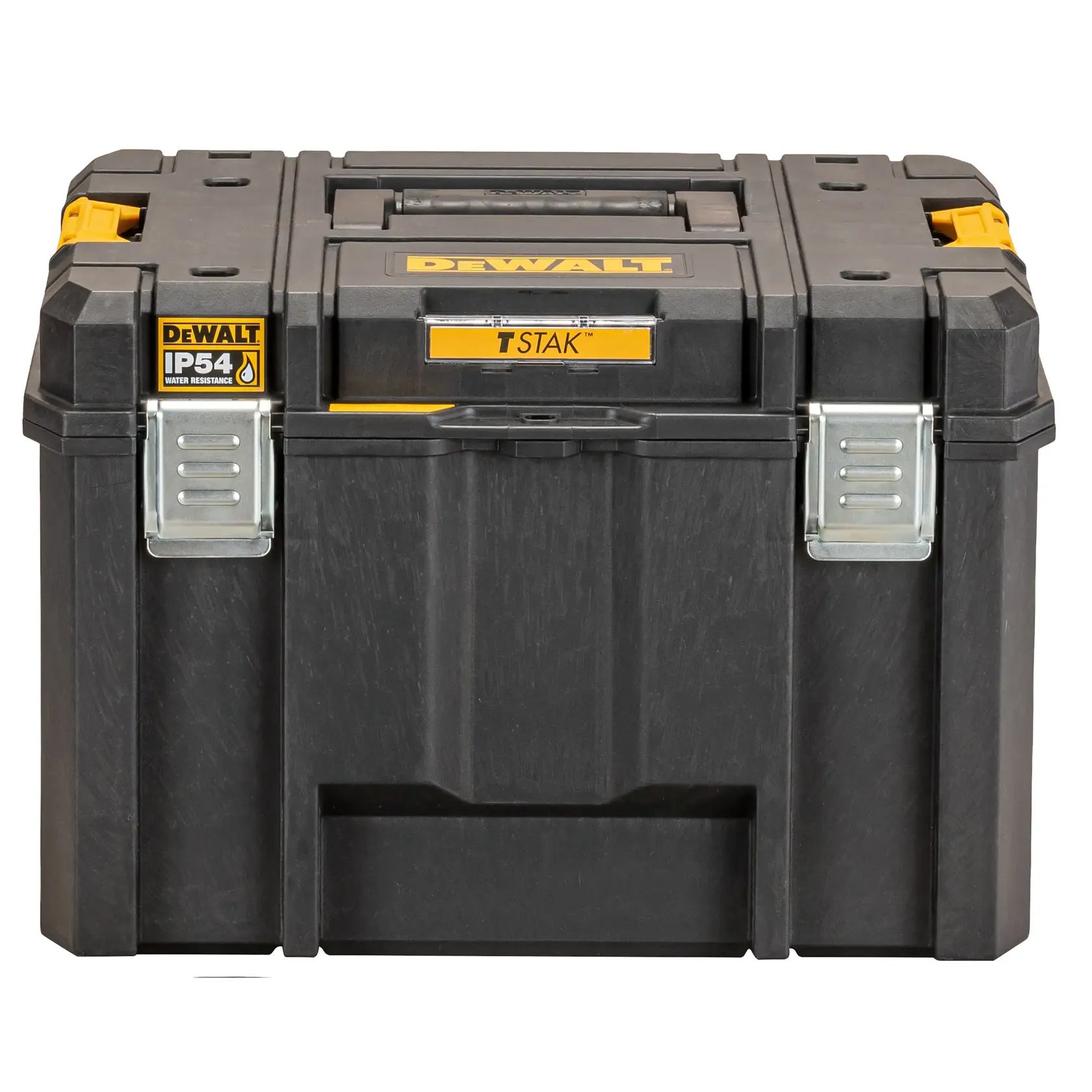 TSTAK® VI Tiefe Werkzeugbox mit herausnehmbarer Trage mit IP54 Schutz (44l Volumen)