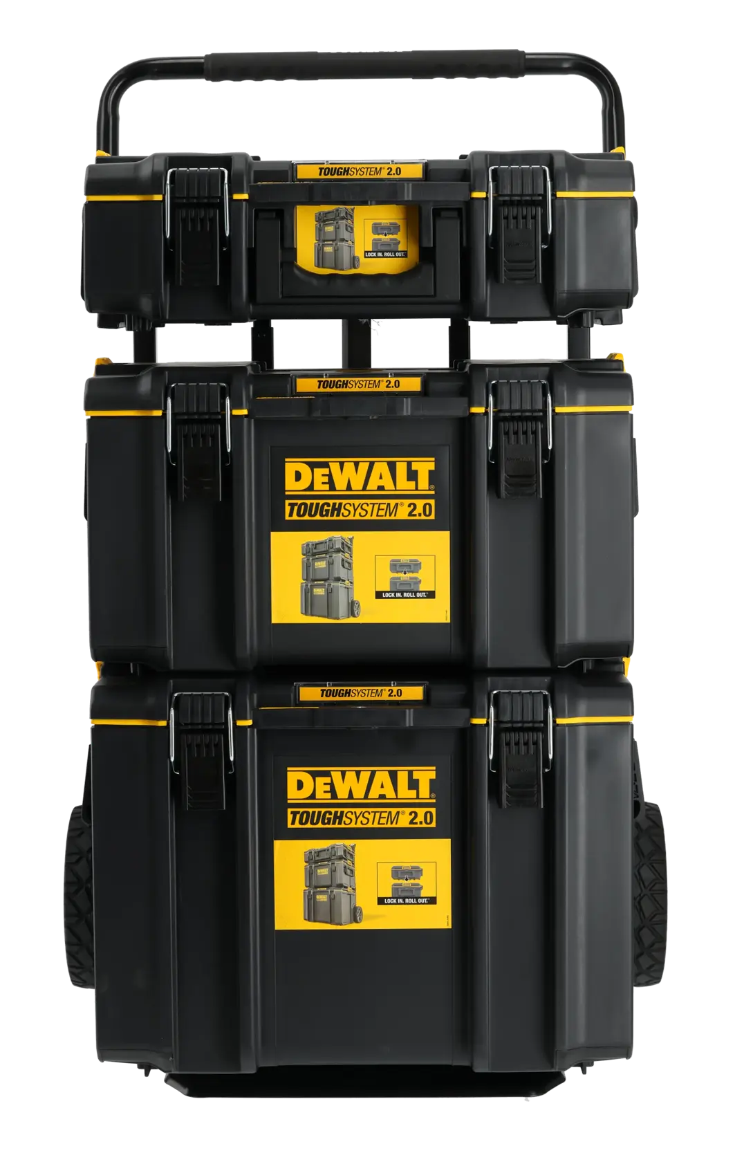TOUGHSYSTEM® 2.0 Komplettset mit IP 65, bestehend aus DWST83293-1 DS165, DWST83294-1 DS300, DWST83342-1 DS400, 1-70-324 TOUGHSYSTEM® Trolley